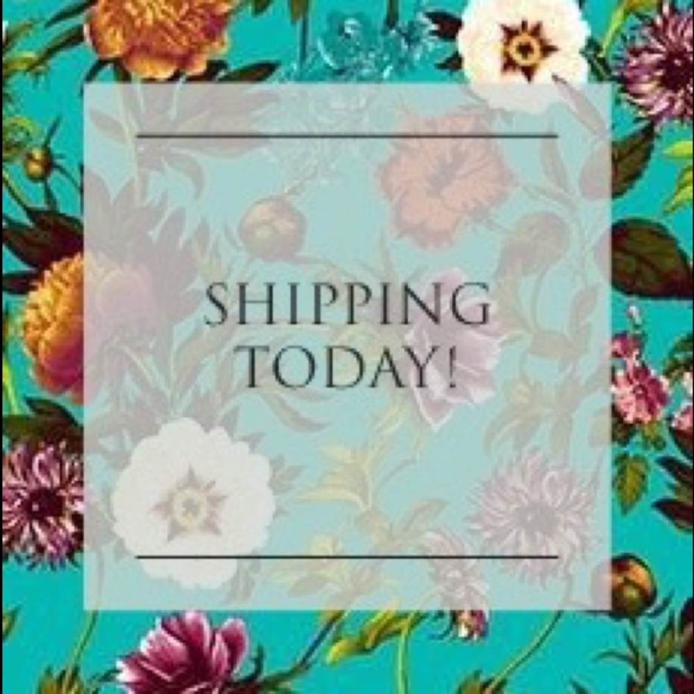Shipping today!